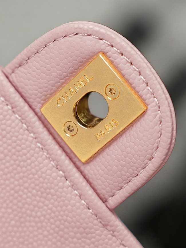 CHANEL mall Bowling Bag AS6143 pink