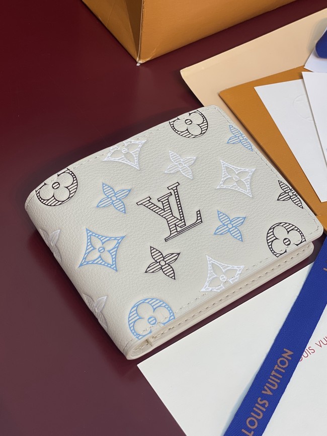 Louis Vuitton Multiple Wallet M29137 Ecru White