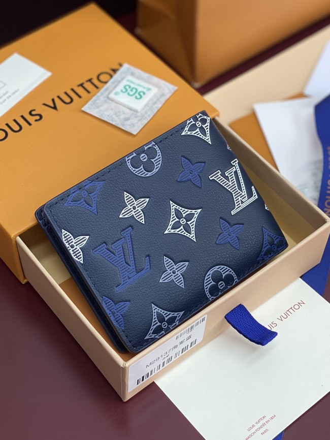 Louis Vuitton Multiple Wallet M29137 Navy Blue