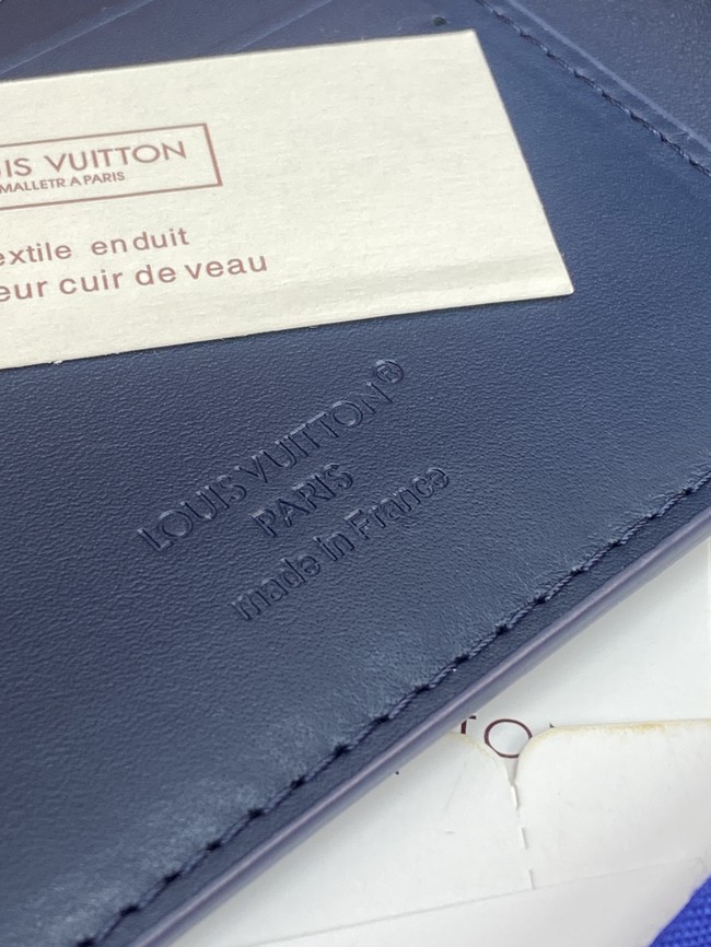 Louis Vuitton Multiple Wallet M29137 Navy Blue