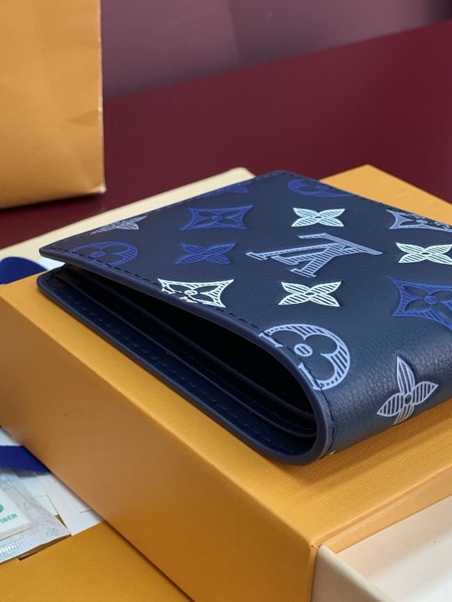 Louis Vuitton Multiple Wallet M29137 Navy Blue