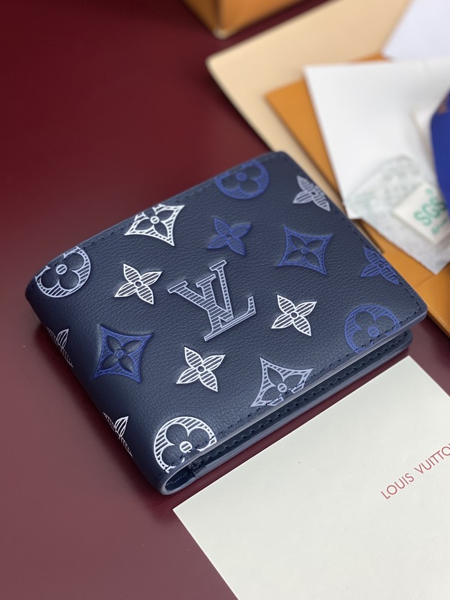 Louis Vuitton Multiple Wallet M29137 Navy Blue