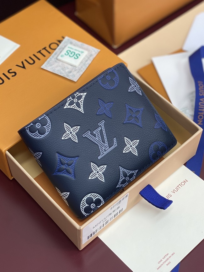 Louis Vuitton Multiple Wallet M29137 Navy Blue