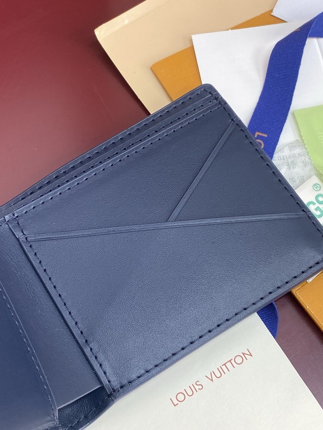Louis Vuitton Multiple Wallet M29137 Navy Blue