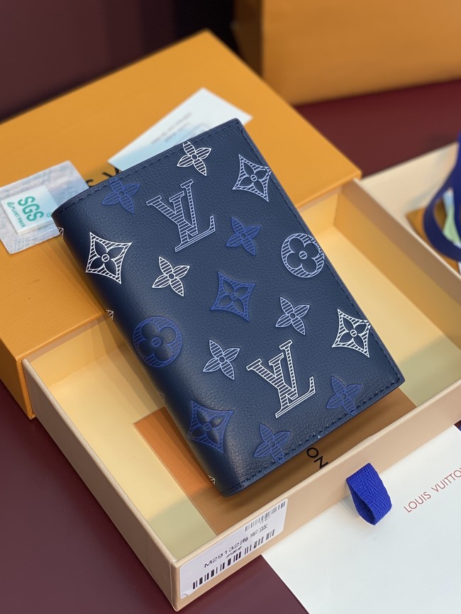 Louis Vuitton Passport Cover M29132 Navy Blue