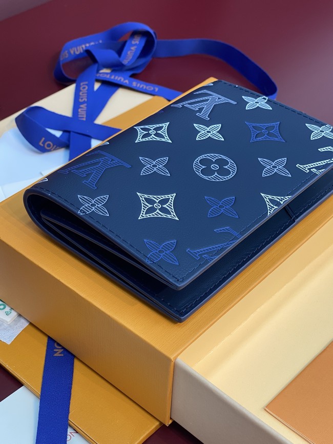 Louis Vuitton Passport Cover M29132 Navy Blue