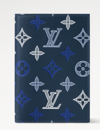 Louis Vuitton Passport Cover M29132 Navy Blue