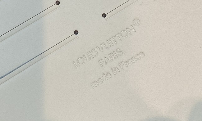 Louis Vuitton Pochette Voyage calfskin leather MM M61692 Ecru White