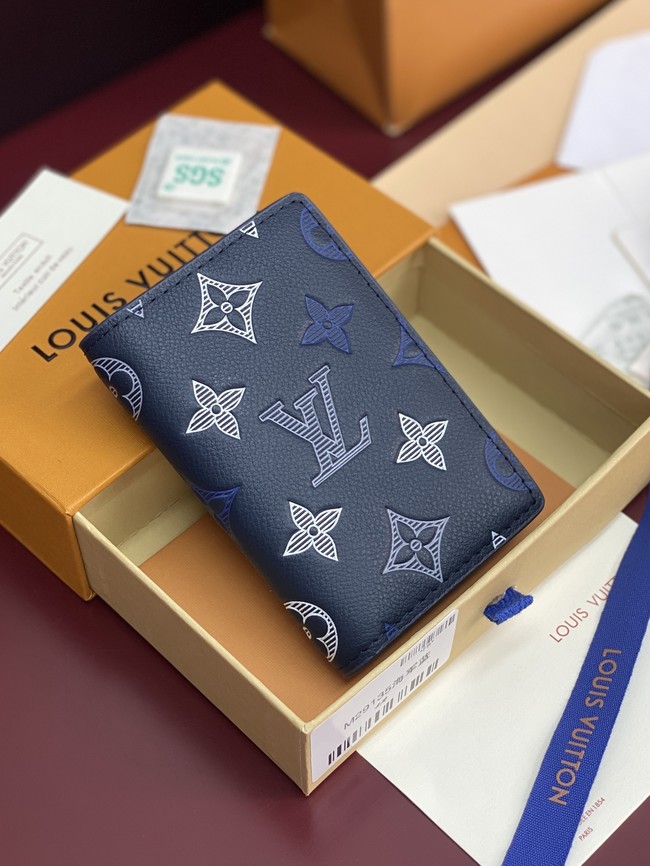 Louis Vuitton Pocket Organizer M29135 dark blue