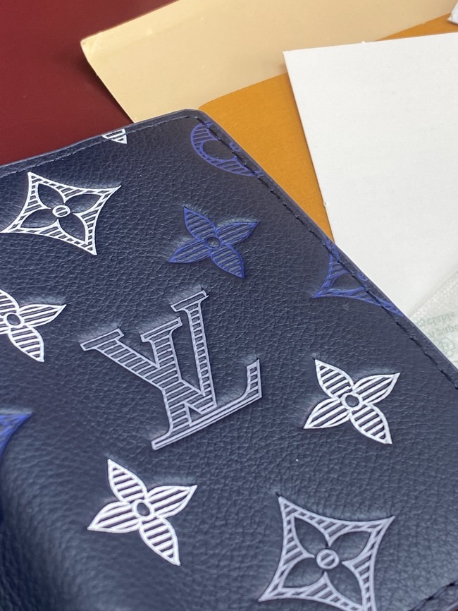 Louis Vuitton Pocket Organizer M29135 dark blue