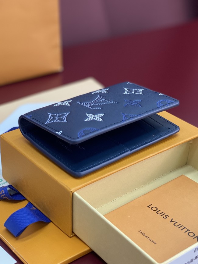 Louis Vuitton Pocket Organizer M29135 dark blue