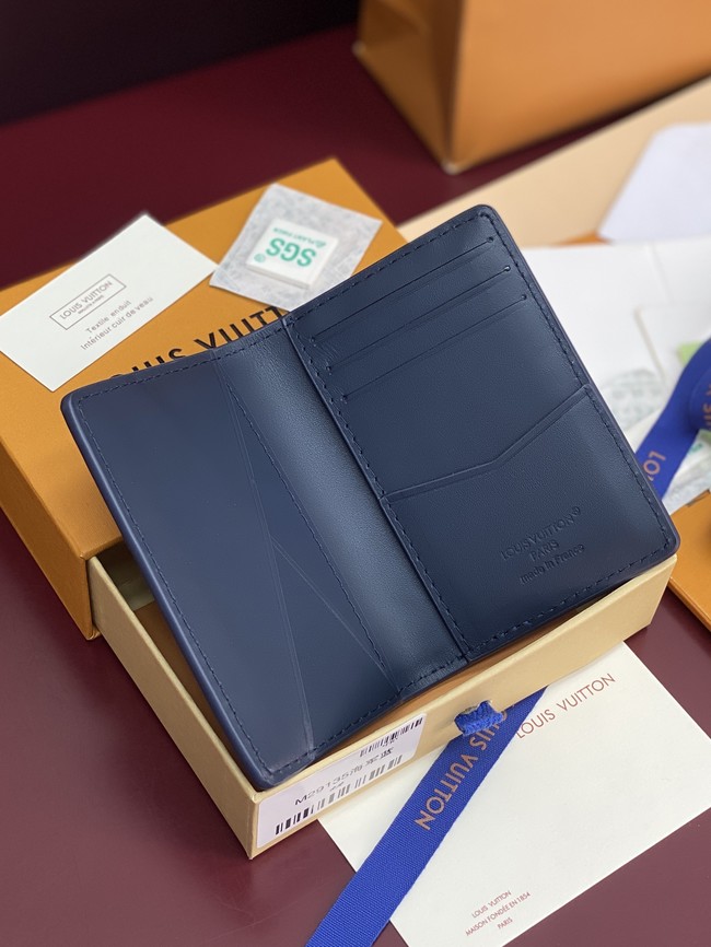 Louis Vuitton Pocket Organizer M29135 dark blue
