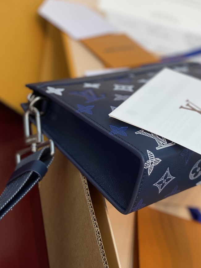 Louis Vuitton Trio Messenger M28818 dark blue