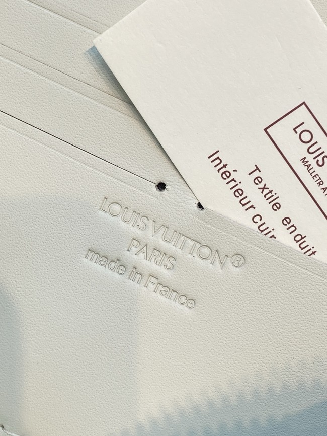 Louis Vuitton Zippy Wallet M29777 Ecru White