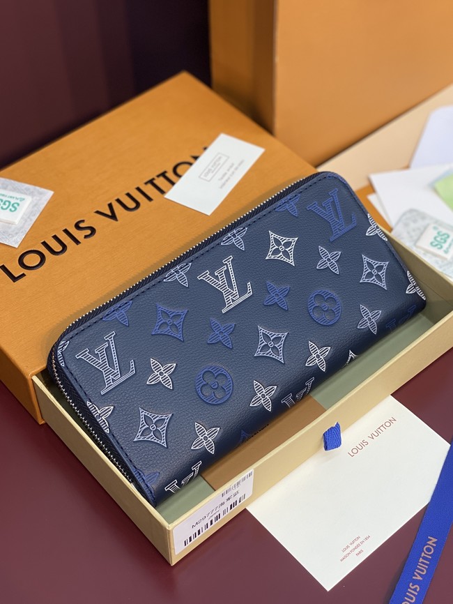 Louis Vuitton Zippy Wallet M29777 dark blue