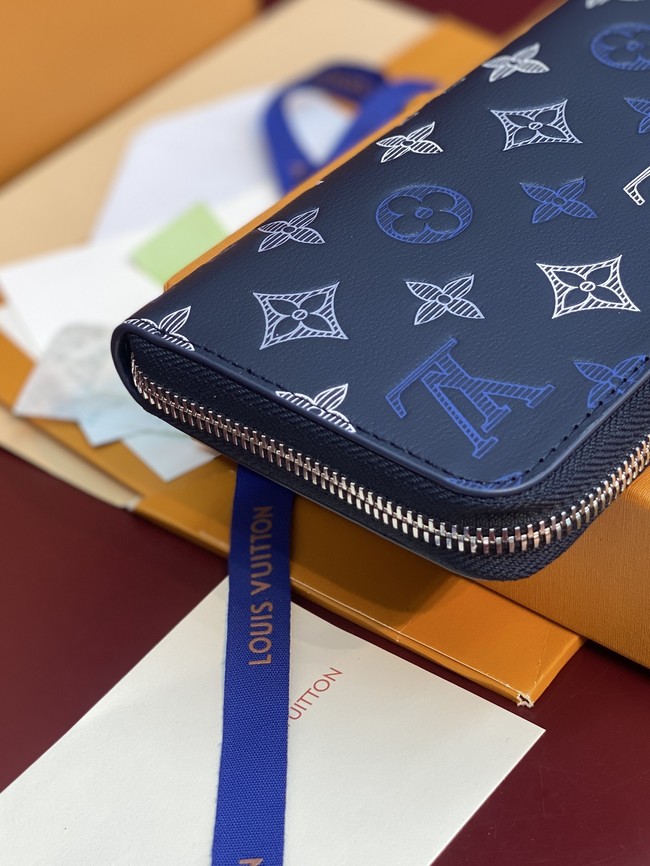 Louis Vuitton Zippy Wallet M29777 dark blue