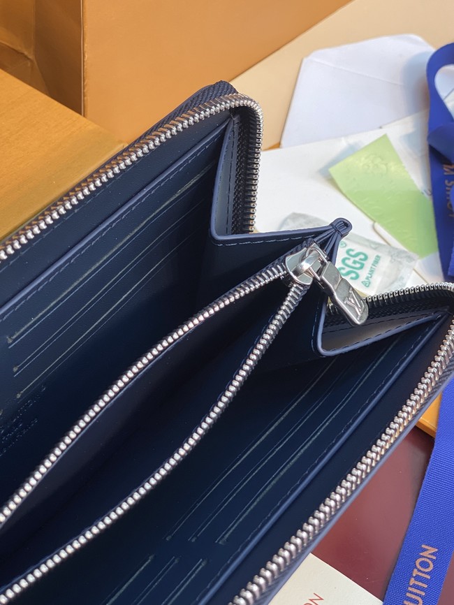Louis Vuitton Zippy Wallet M29777 dark blue