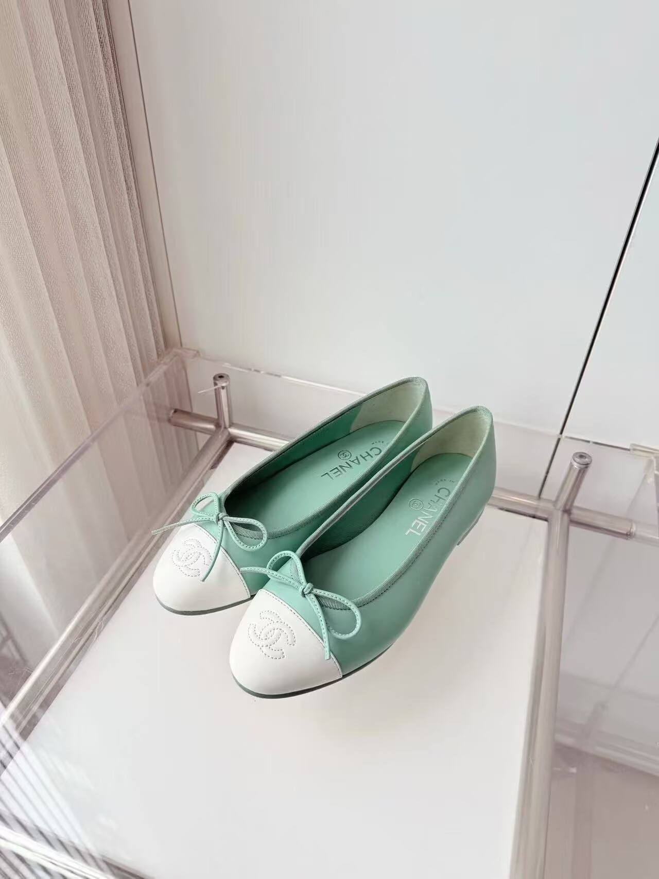 Chanel Ballet flats 62301 Blue