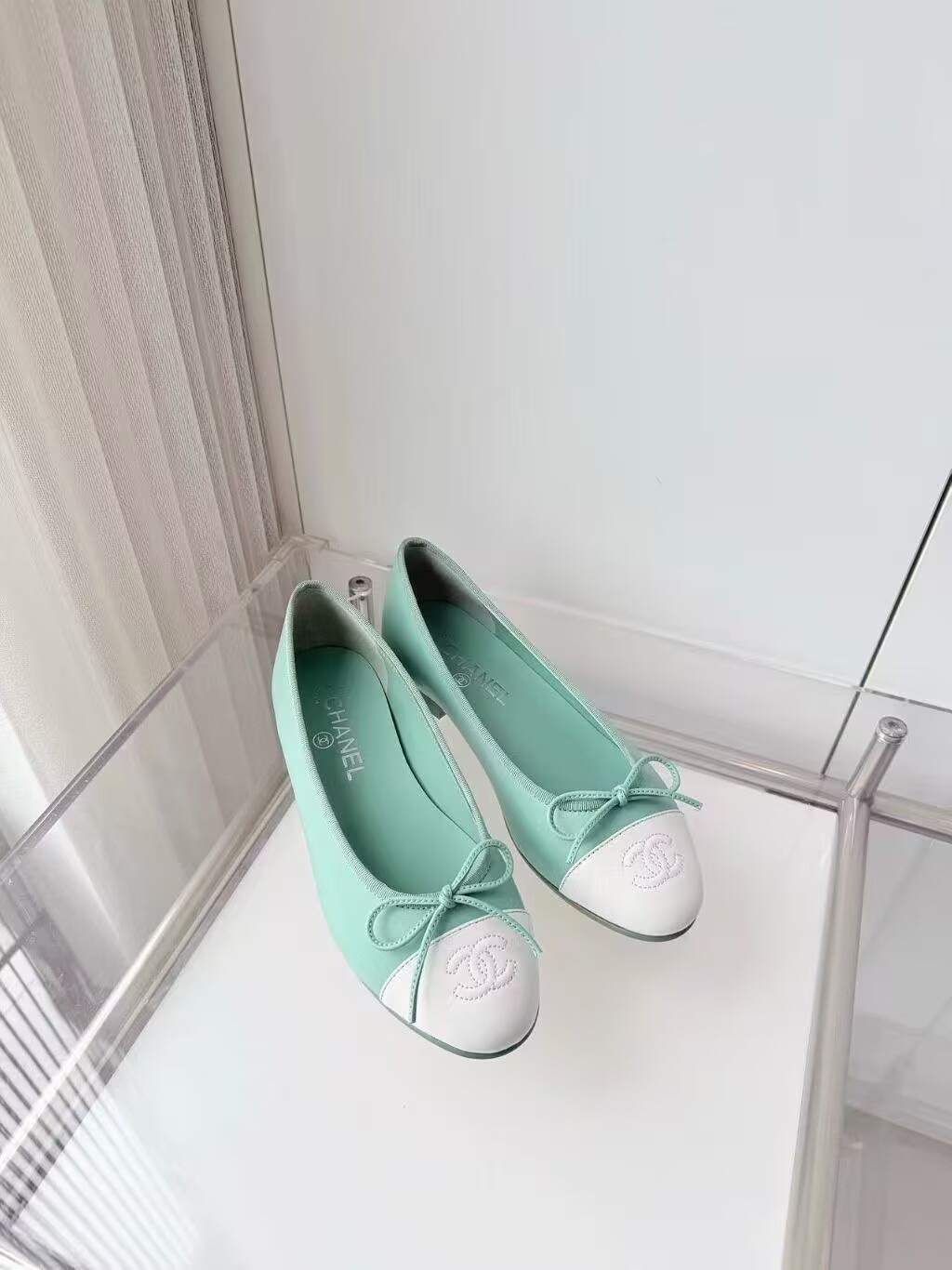 Chanel Ballet flats 62301 Blue