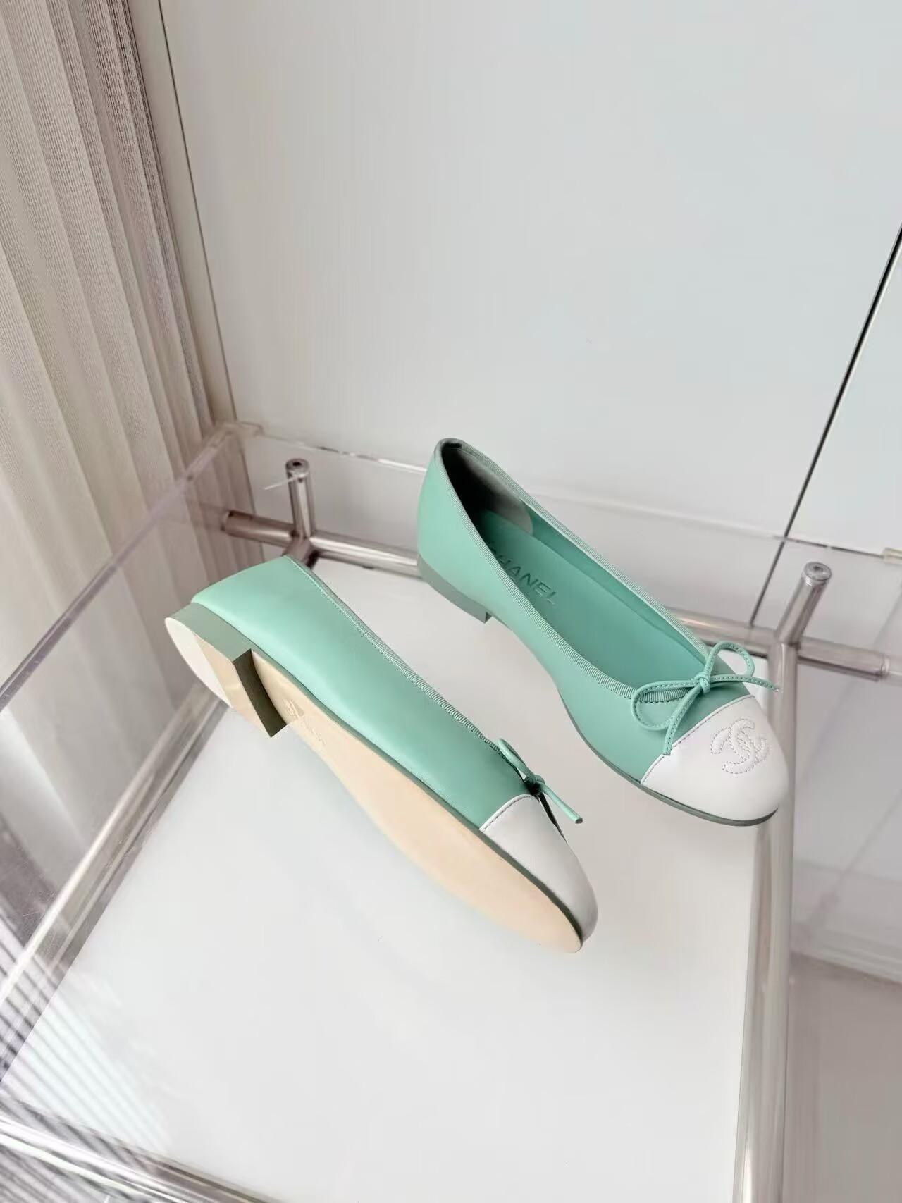 Chanel Ballet flats 62301 Blue