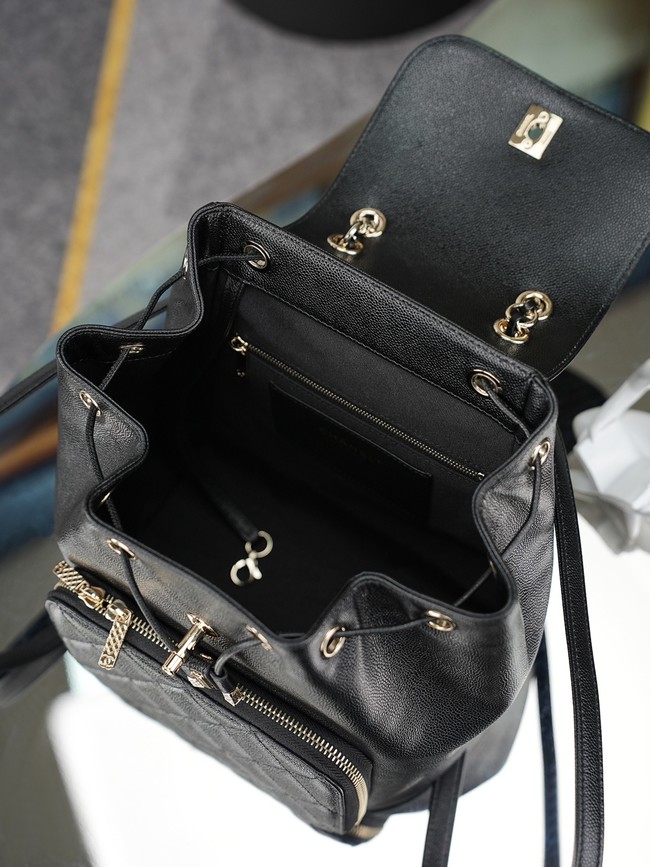 Chanel Calfskin BACKPACK AS3531 black