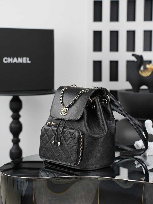 Chanel Calfskin BACKPACK AS3531 black
