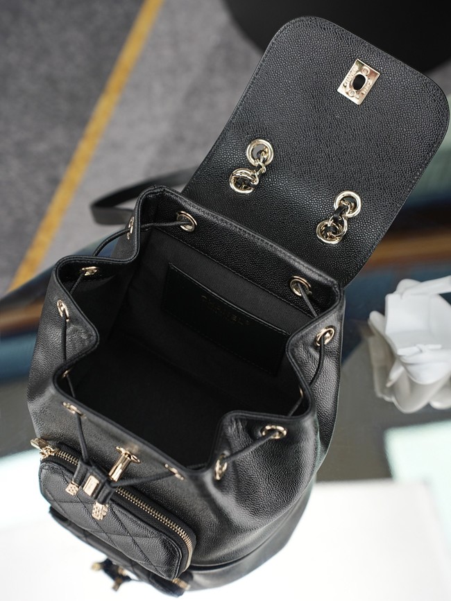 Chanel SMALL BACKPACK AS3530 black