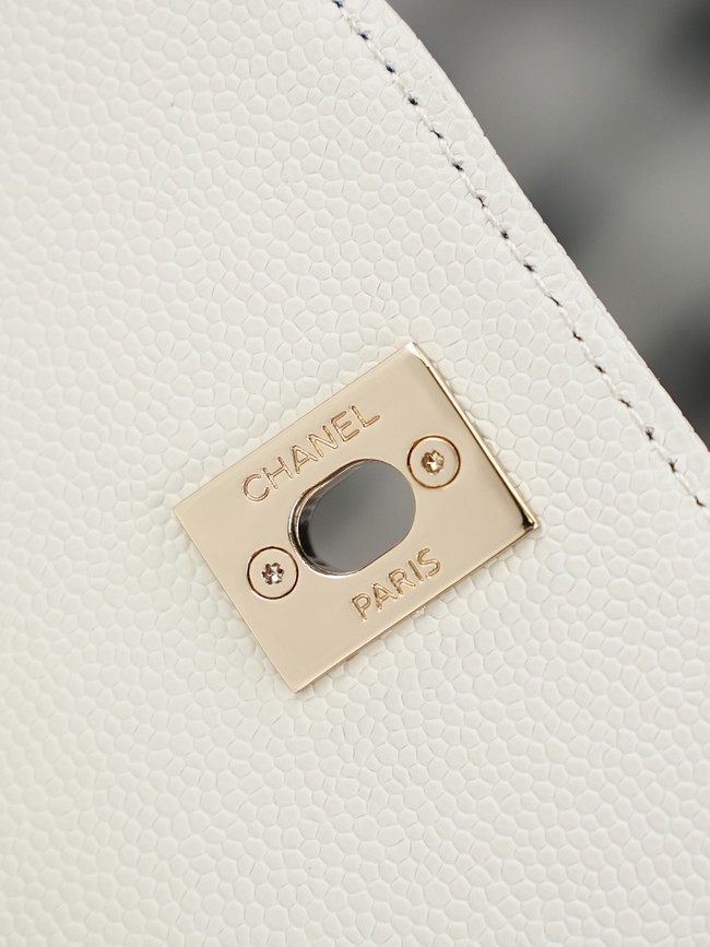 Chanel SMALL BACKPACK AS3530 white