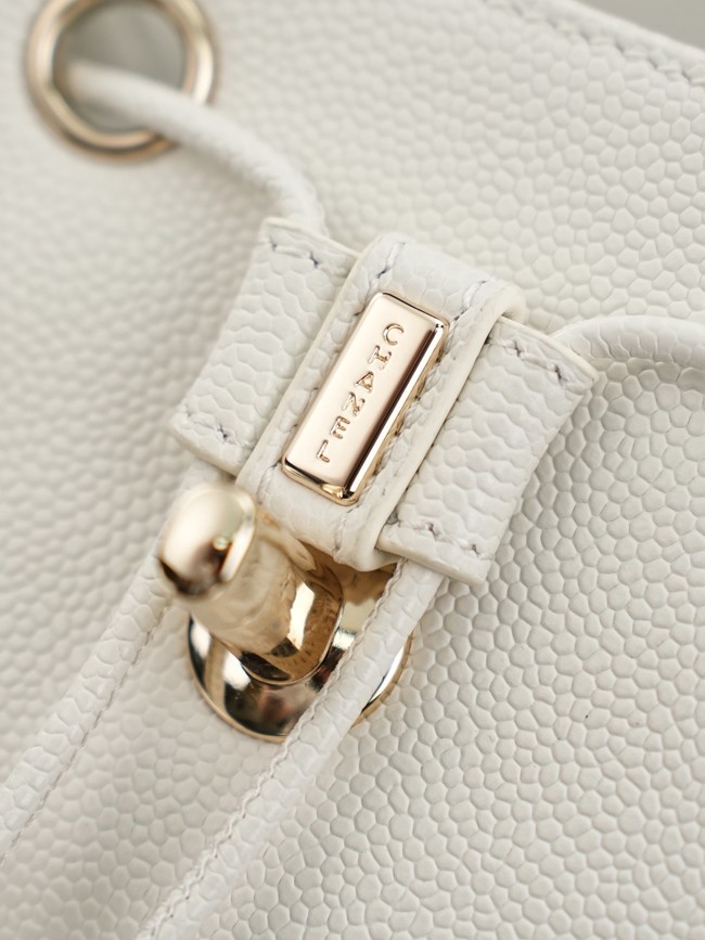Chanel SMALL BACKPACK AS3530 white
