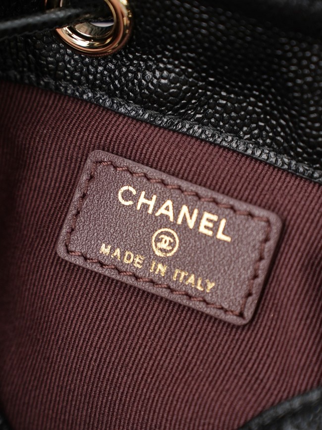 Chanel Top Handle Bag AS4775 black