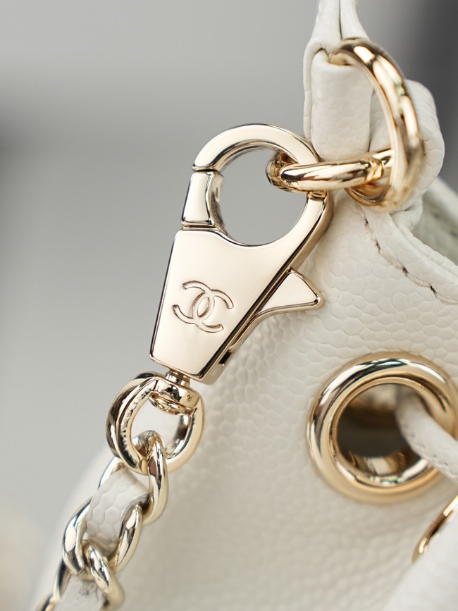 Chanel Top Handle Bag AS4775 white
