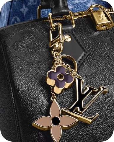 Louis Vuitton Fleur de Monogram Bag Charm M01652-1 Louis Vuitton Fleur de Monogram Bag Charm M01652-1