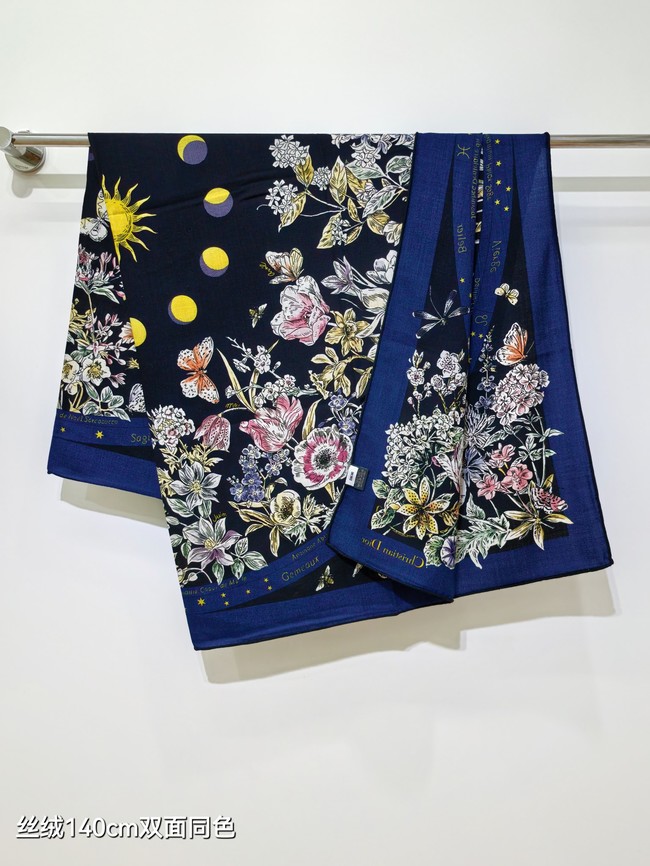 Dior Silk Twill Scarf D6129-1
