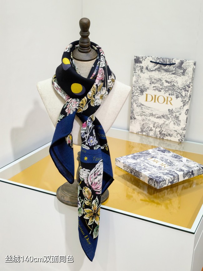 Dior Silk Twill Scarf D6129-1