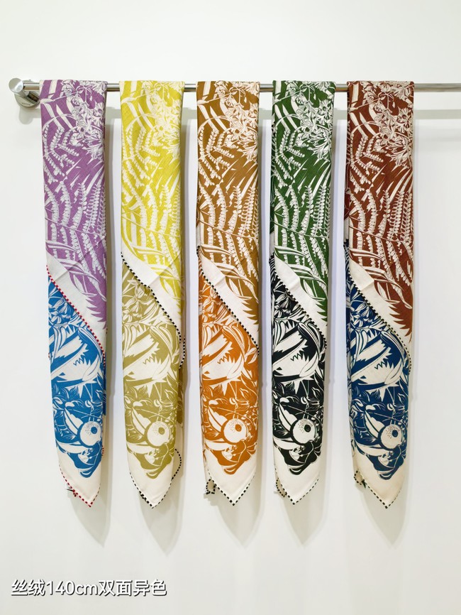 Hermes Shawl Cashmere and Silk 76130-1