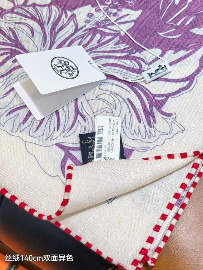 Hermes Shawl Cashmere and Silk 76130-1