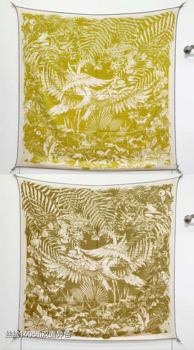 Hermes Shawl Cashmere and Silk 76130-2