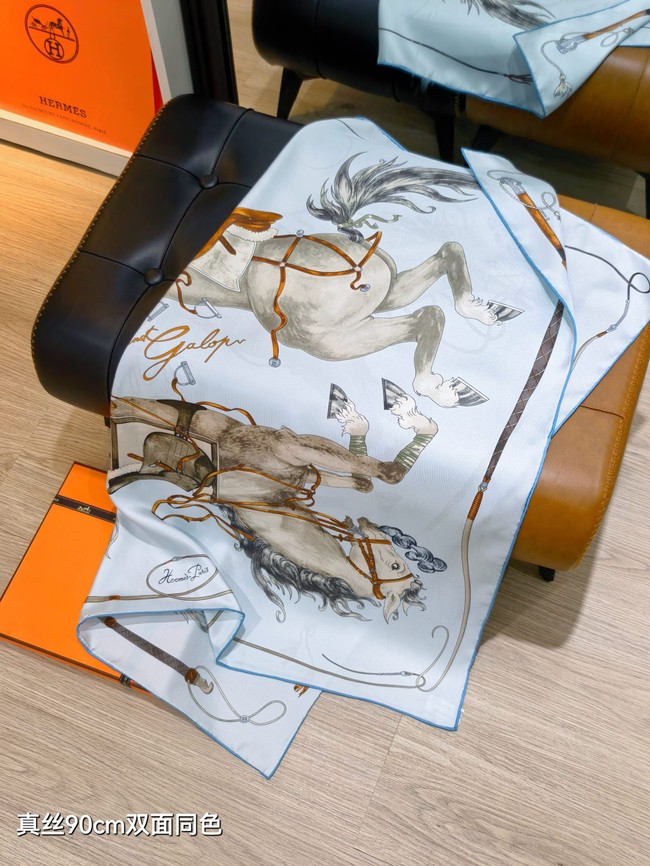 Hermes Shawl Cashmere and Silk 76130-4