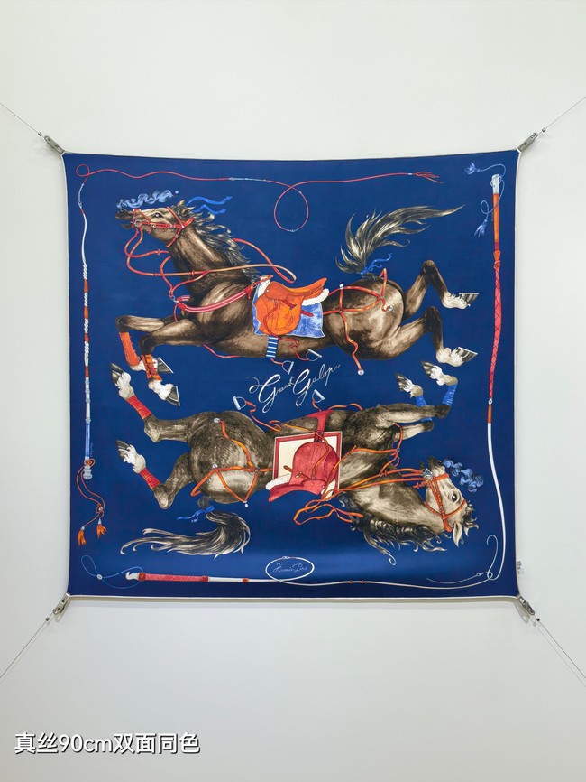Hermes Shawl Cashmere and Silk 76130-5
