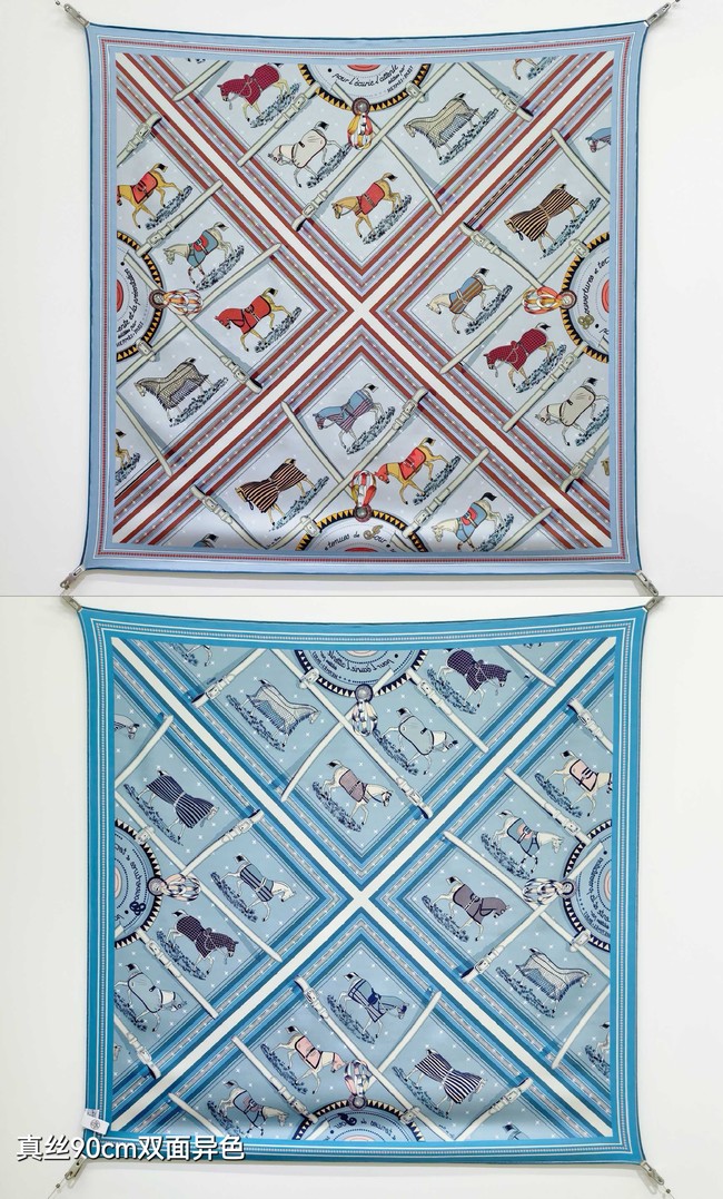 Hermes Shawl Cashmere and Silk 76130-6