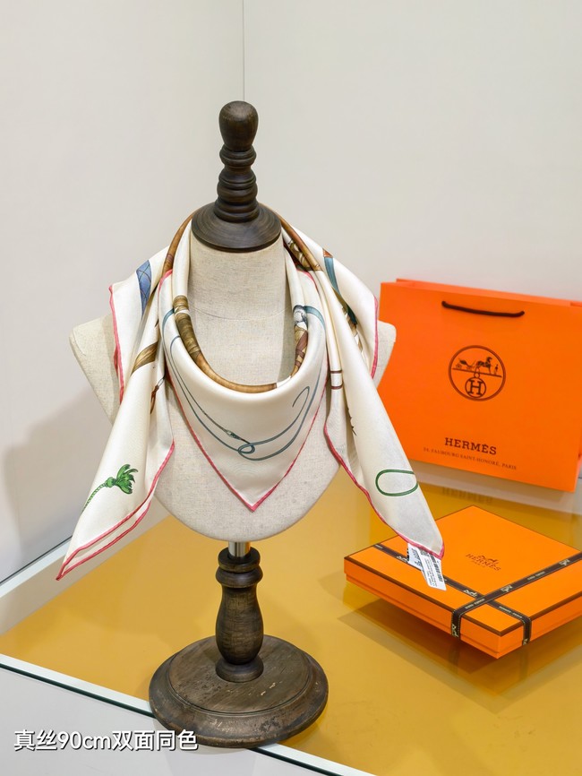 Hermes Shawl Cashmere and Silk 76130-9