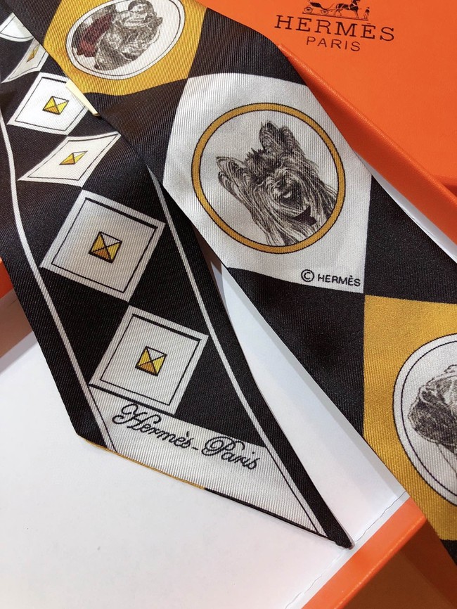 Hermes Twilly silk scarf H06425-1