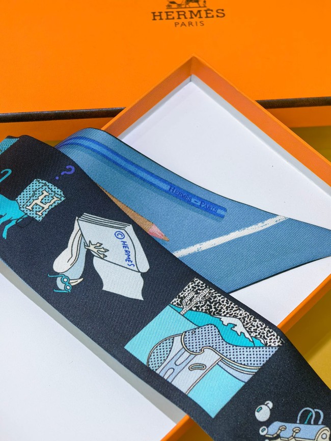 Hermes Twilly silk scarf H06425-3