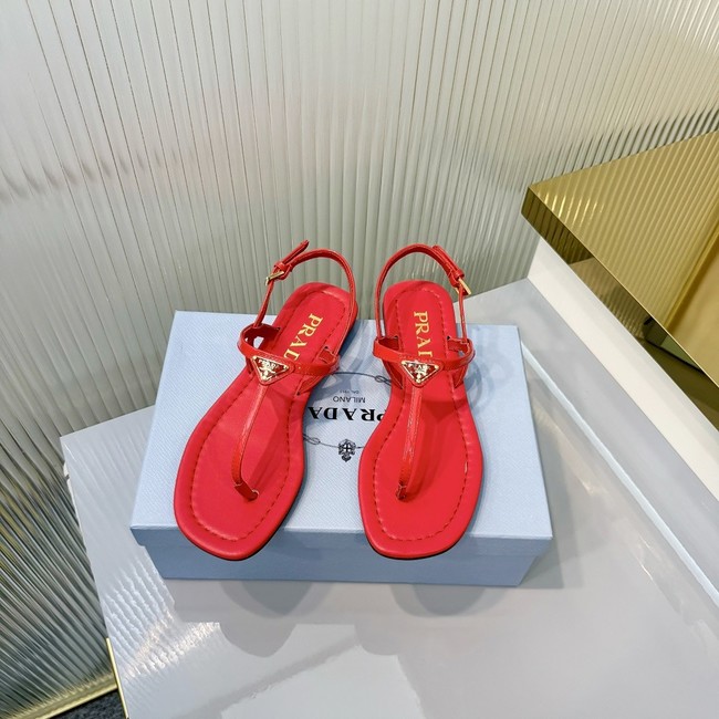 PRADA leather slingback Sandals 67029-1