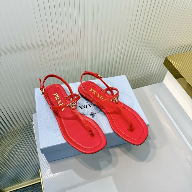 PRADA leather slingback Sandals 67029-1