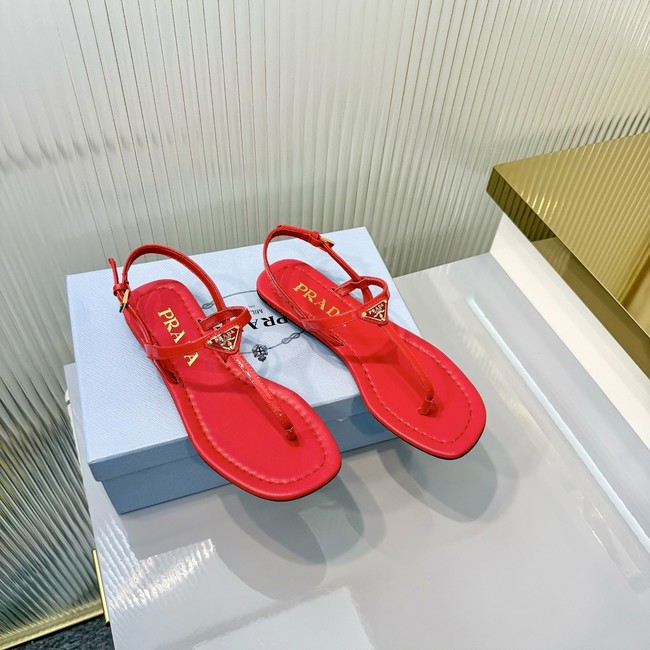 PRADA leather slingback Sandals 67029-1