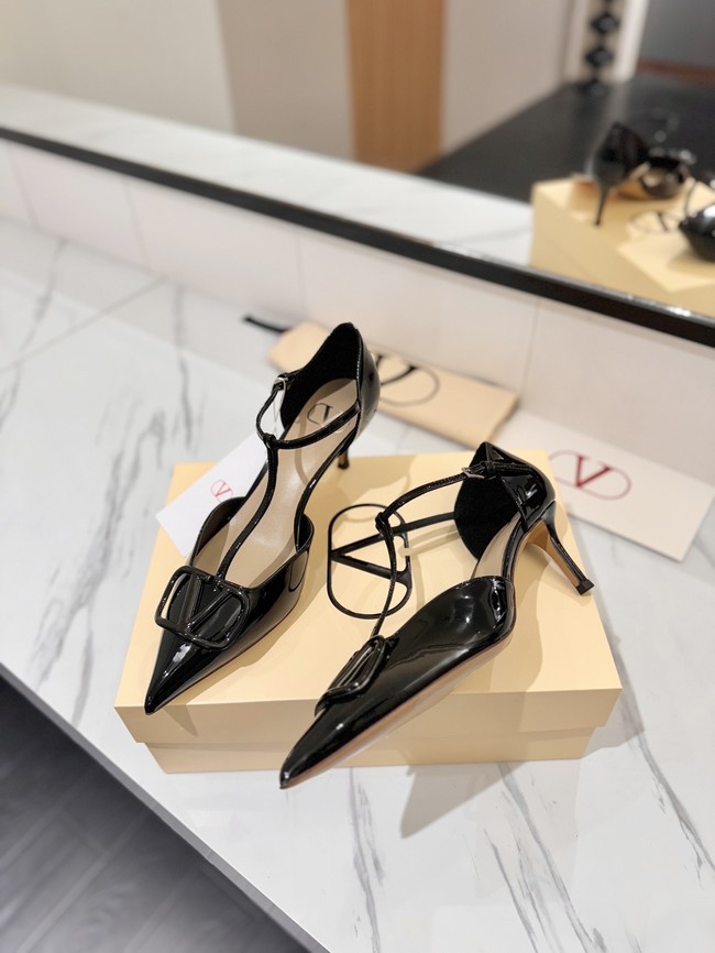 Valentino Lambskin Pumps 67036-1