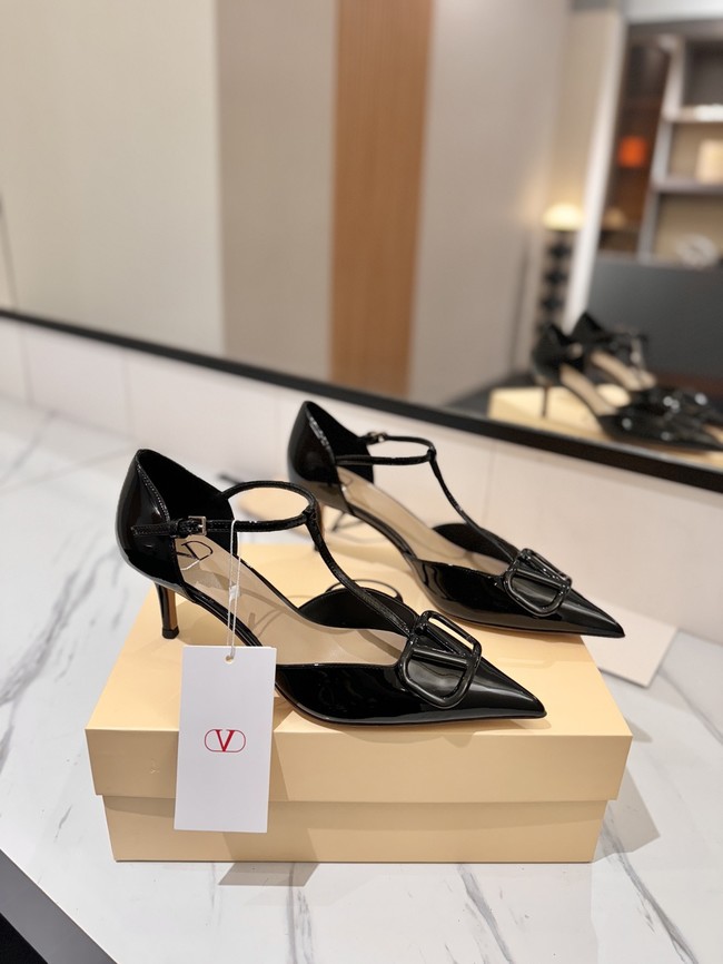 Valentino Lambskin Pumps 67036-1