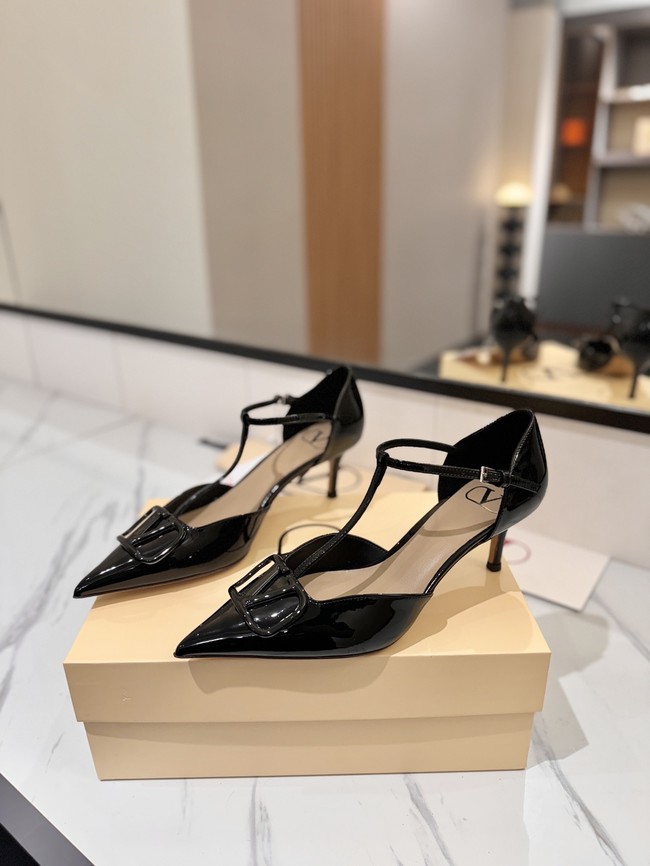 Valentino Lambskin Pumps 67036-1