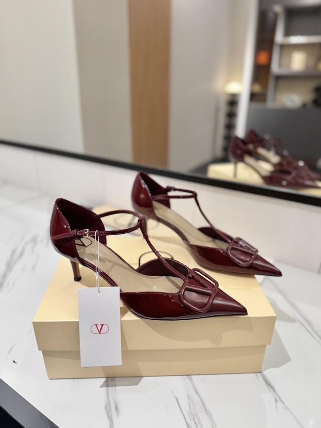 Valentino Lambskin Pumps 67036-2